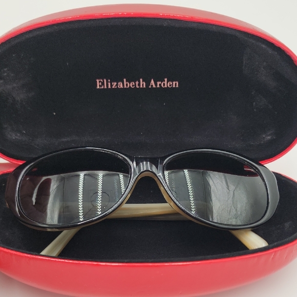 Elizabeth Arden Black Sunglasses With Red Case‎ main image 8